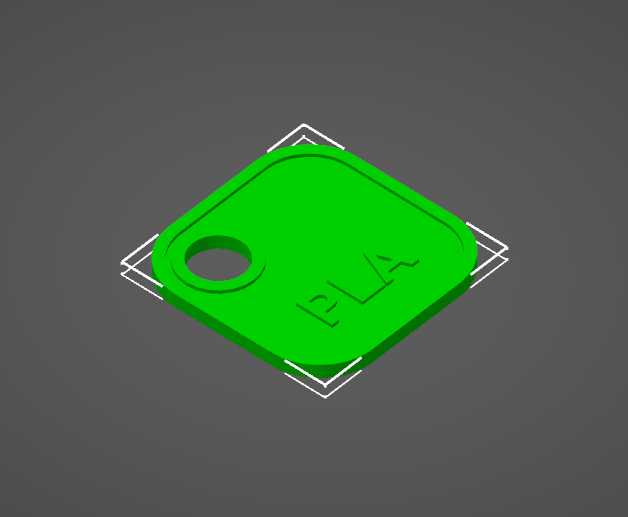 PLA Filament Sample