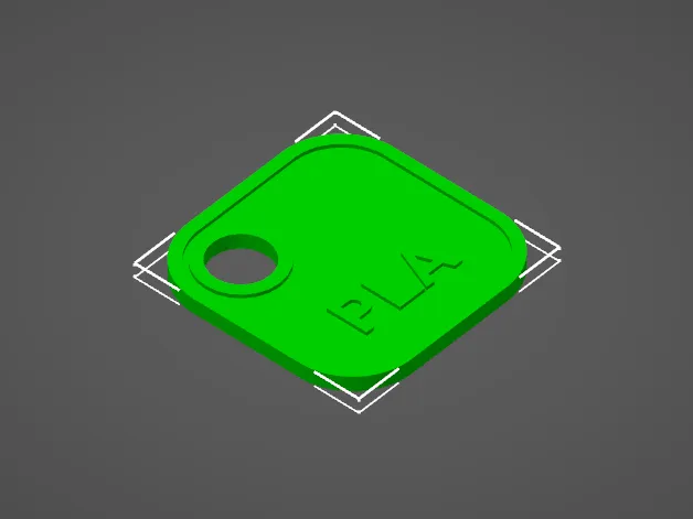 PLA Filament Sample