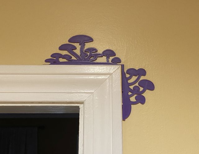 Mushroom Mound Door Trim Decoration