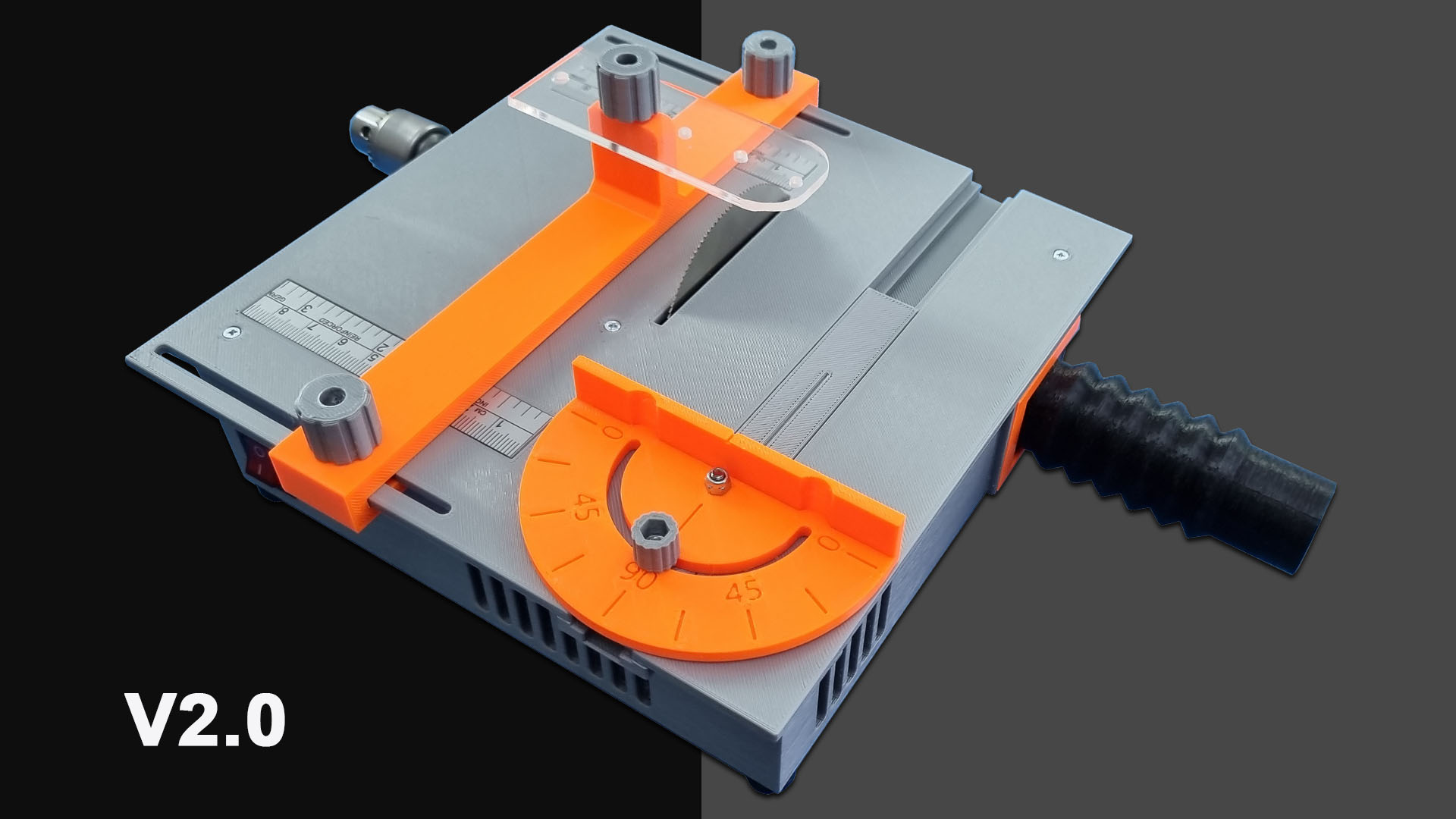 Very Useful Mini Table Saw V2.0 by KendinYap Download free STL model