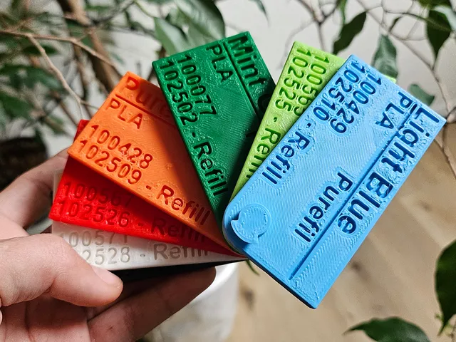 Filament Test Samples 100% Printable