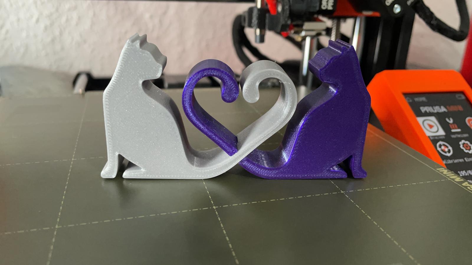 Cat Love by Th3Crims0nKin9 | Download free STL model | Printables.com