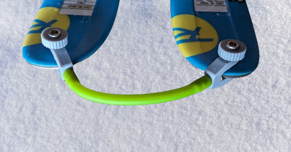 Ski Tip Connector (Edgie Wedgie) by Armour3D