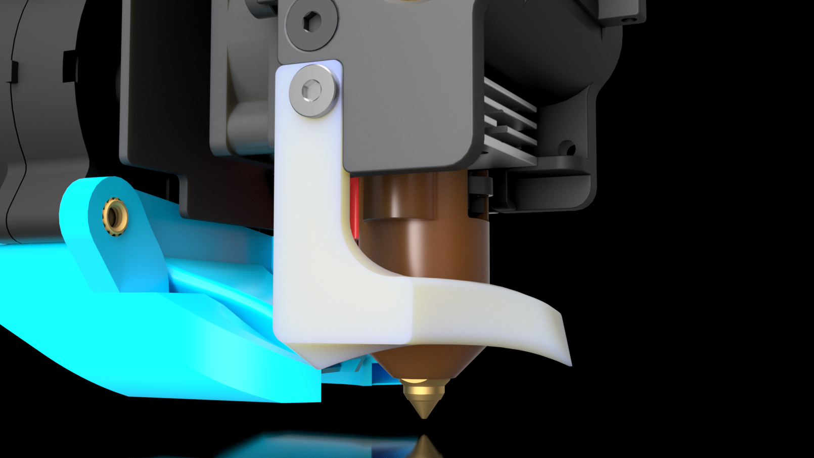 Skeletor MK7 LED Mount 3D model