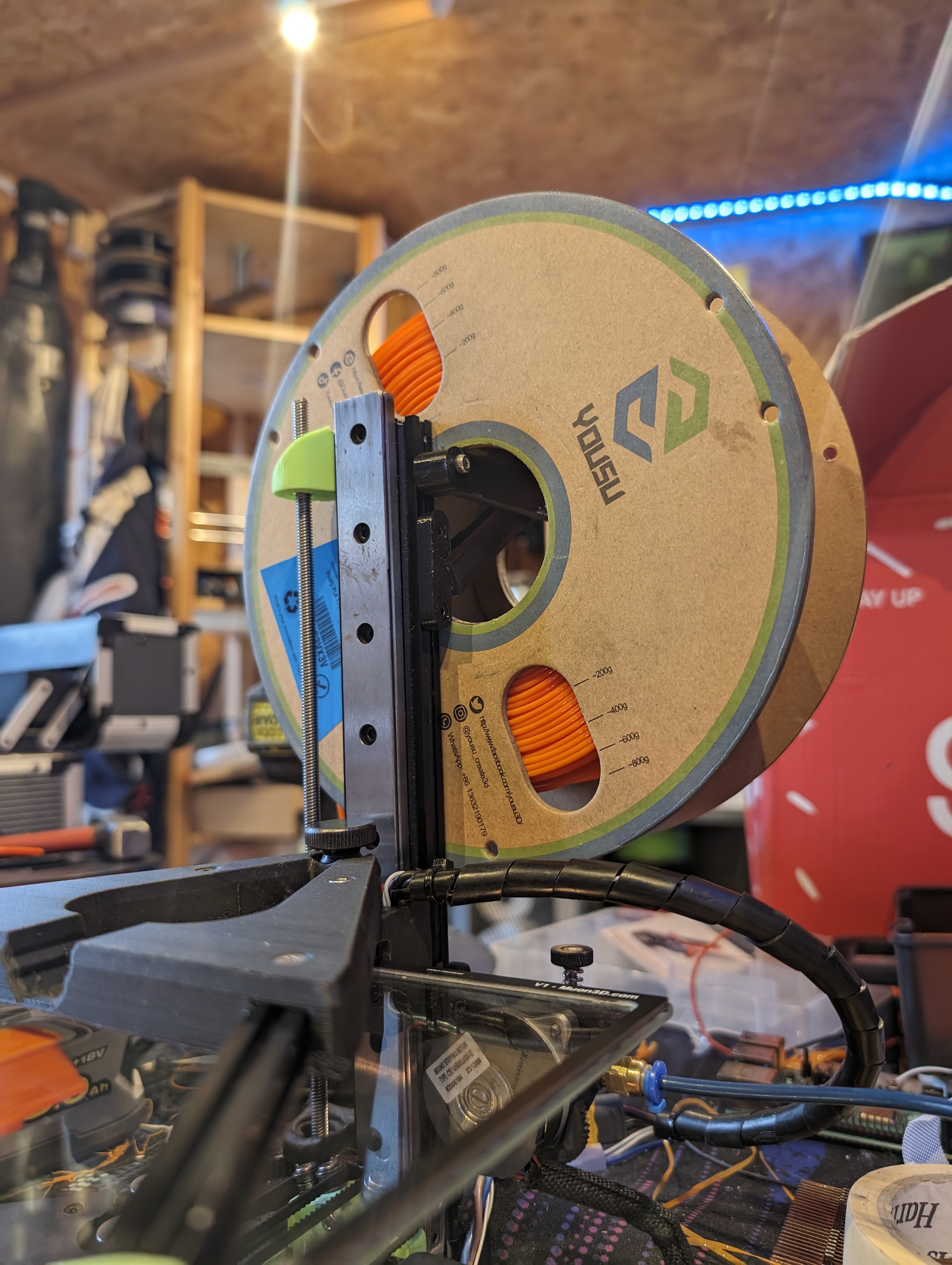 Positron-LT Folding Low profile spool holder