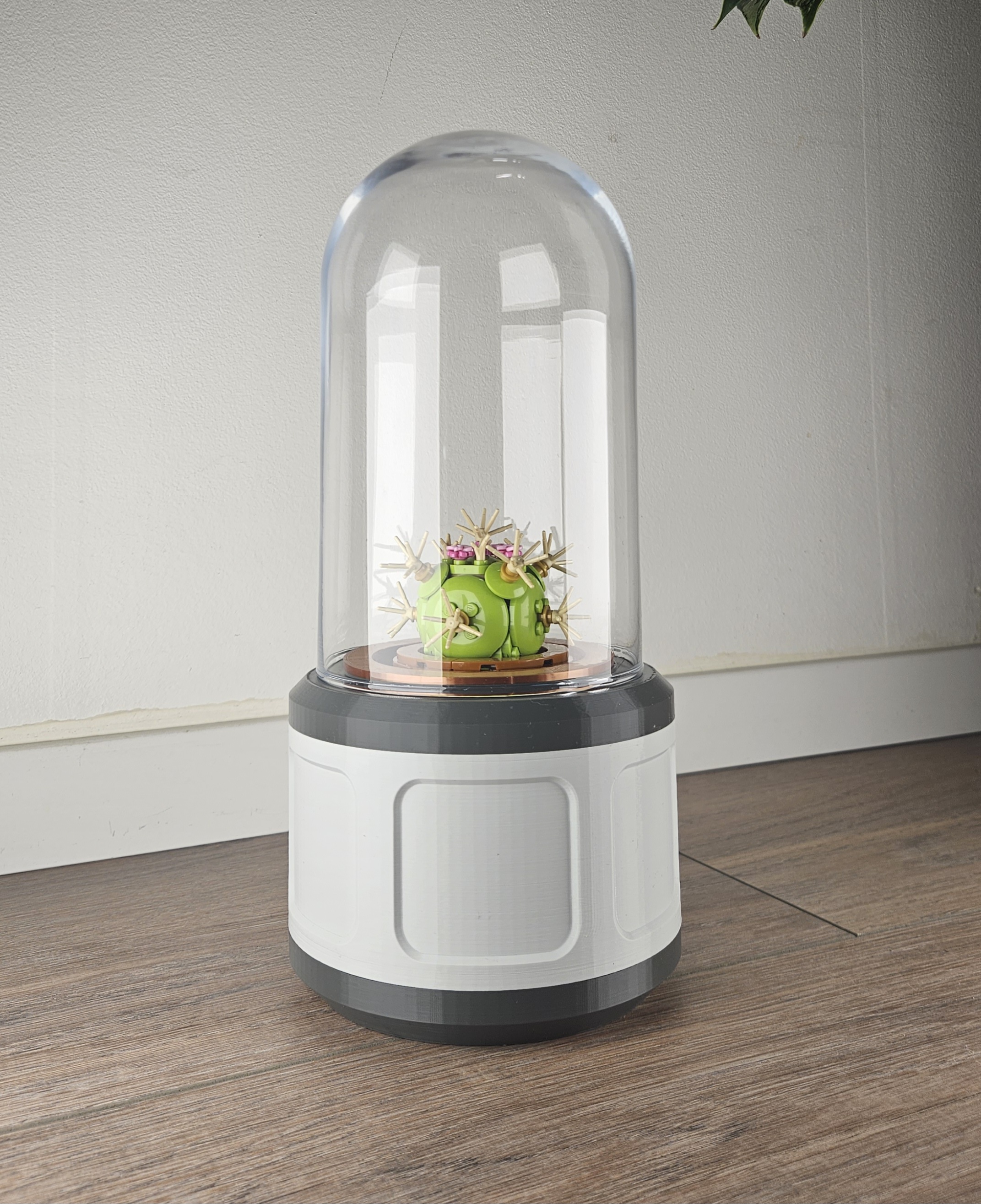 BLOOM - Sci fi Planter for Bell Jars / Glass Domes