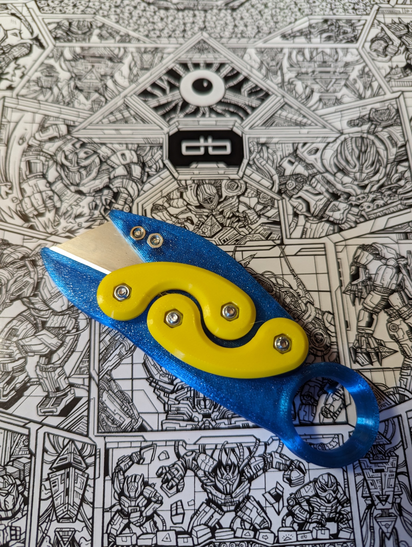 Retractable Karambit Knife Por PixelatedPolyurethane Descargar Modelo retractable-karambit-knife-por-pixelatedpolyurethane-descargar-modelo