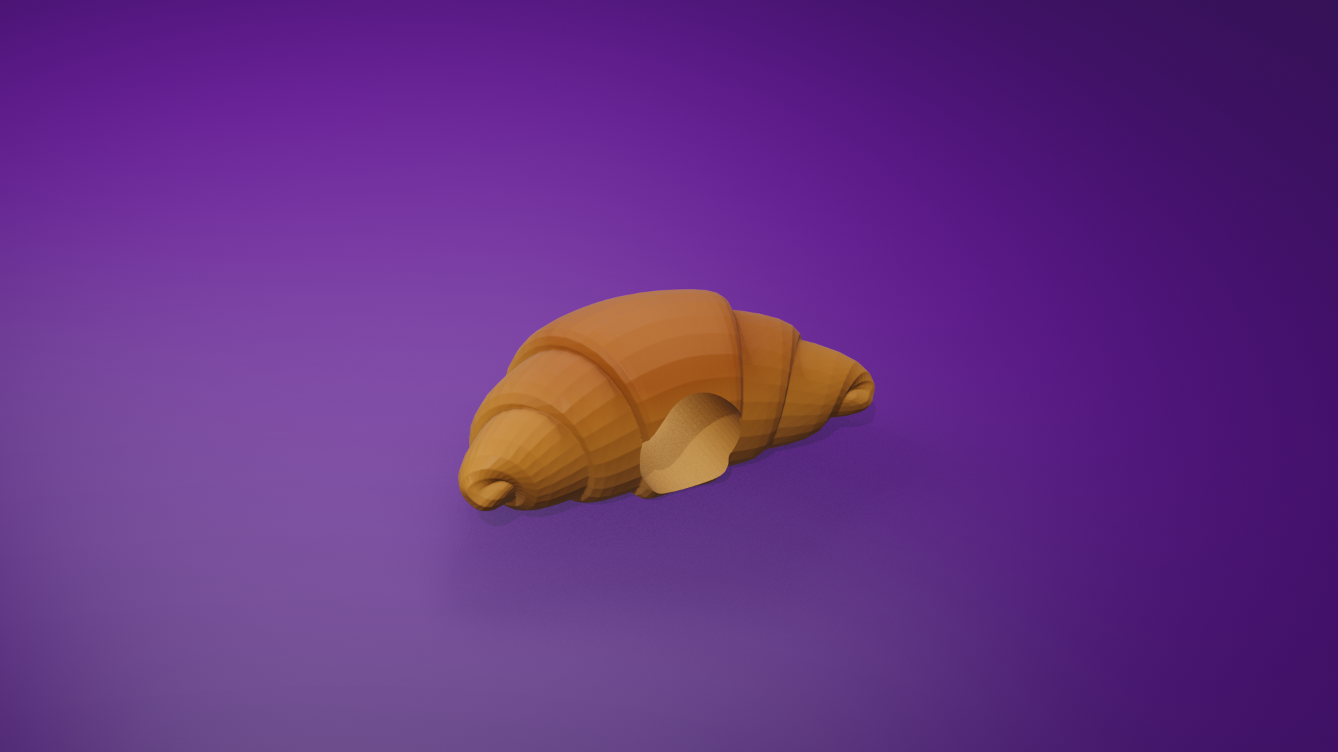 Croissant bead