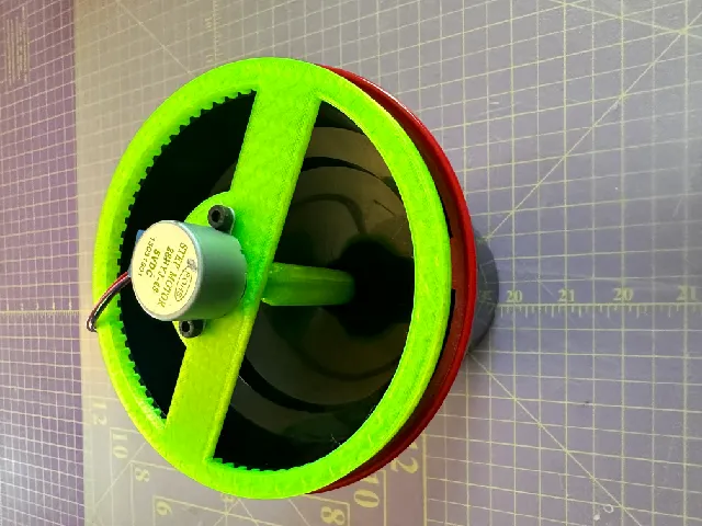 Paterson Film Developing Tank Motorization Setup