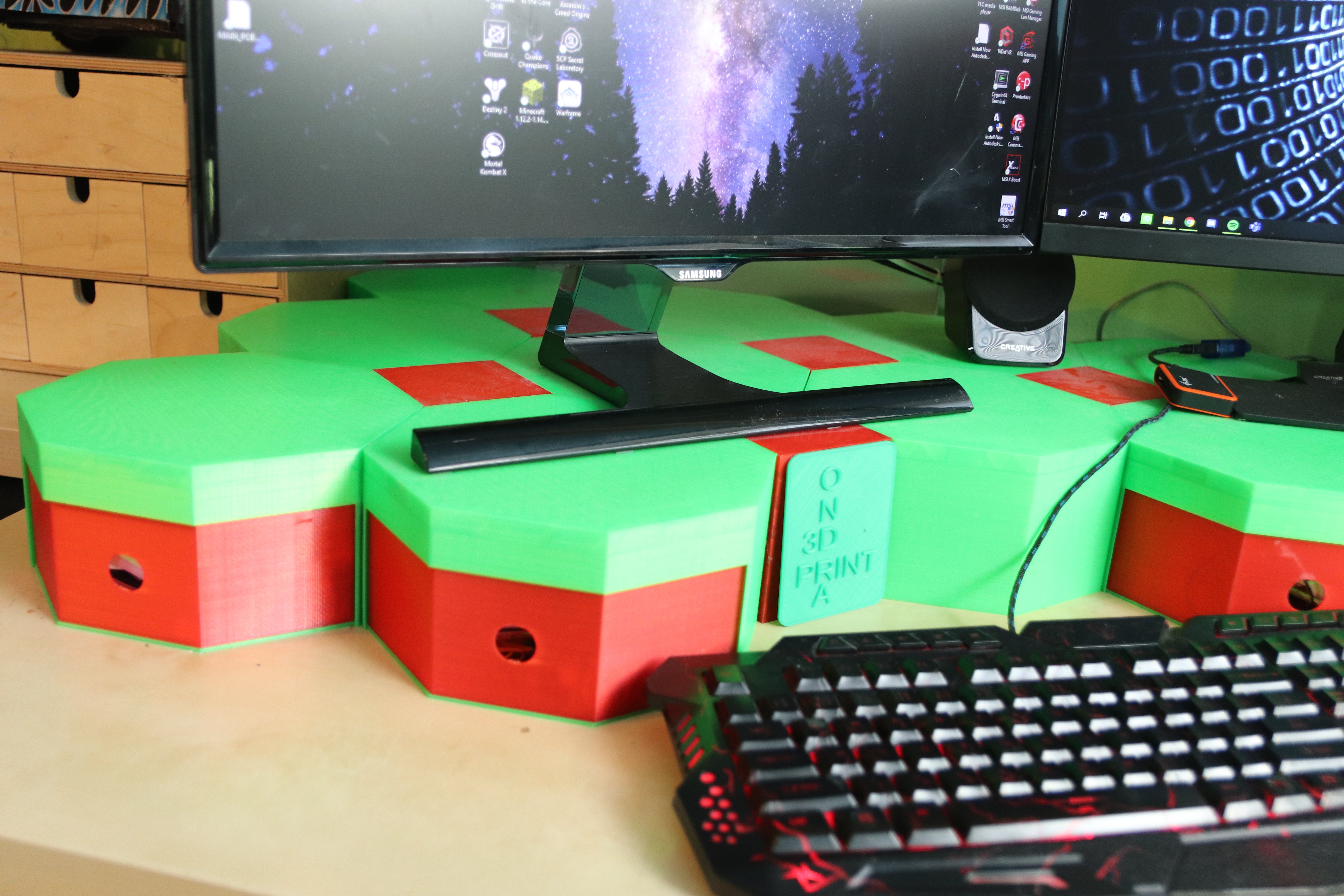 Miniatura 3 do modelo 3D Table storage space