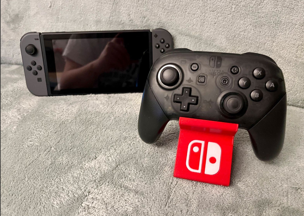 Nintendo Switch Pro Controllerstand by robs3d Download free STL