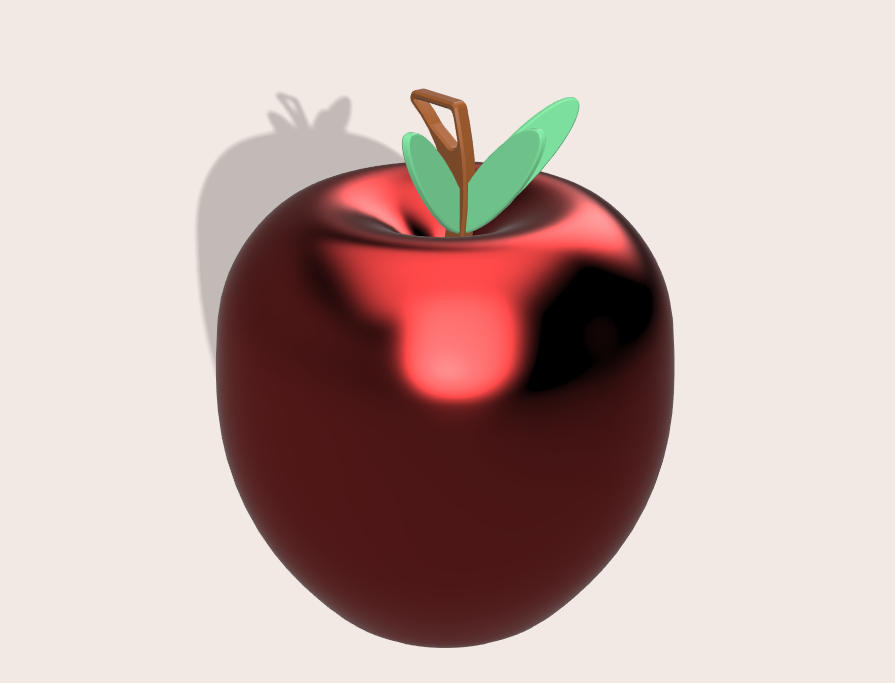 Hanging Apple/ Apfel