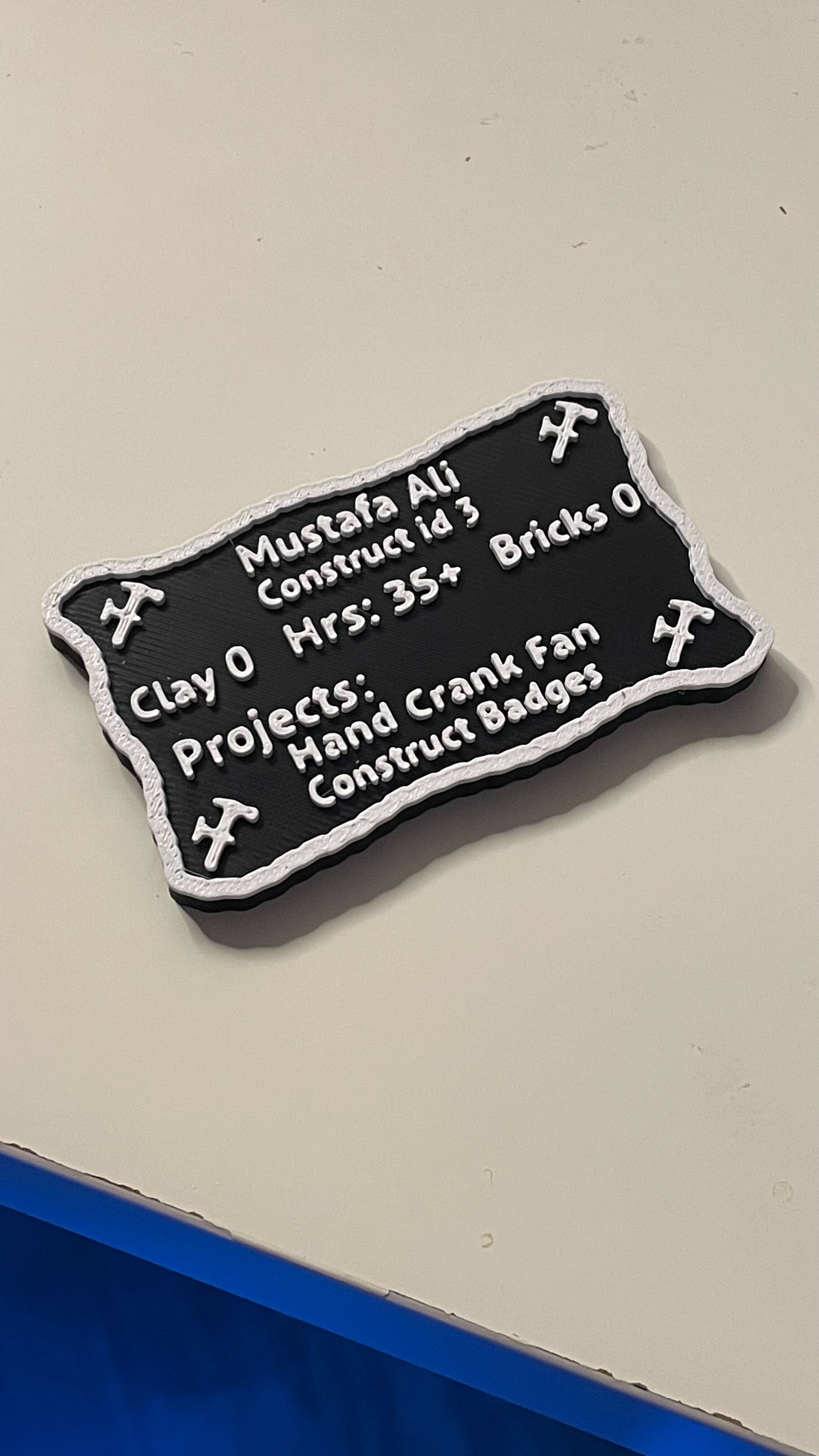 Construct Badge