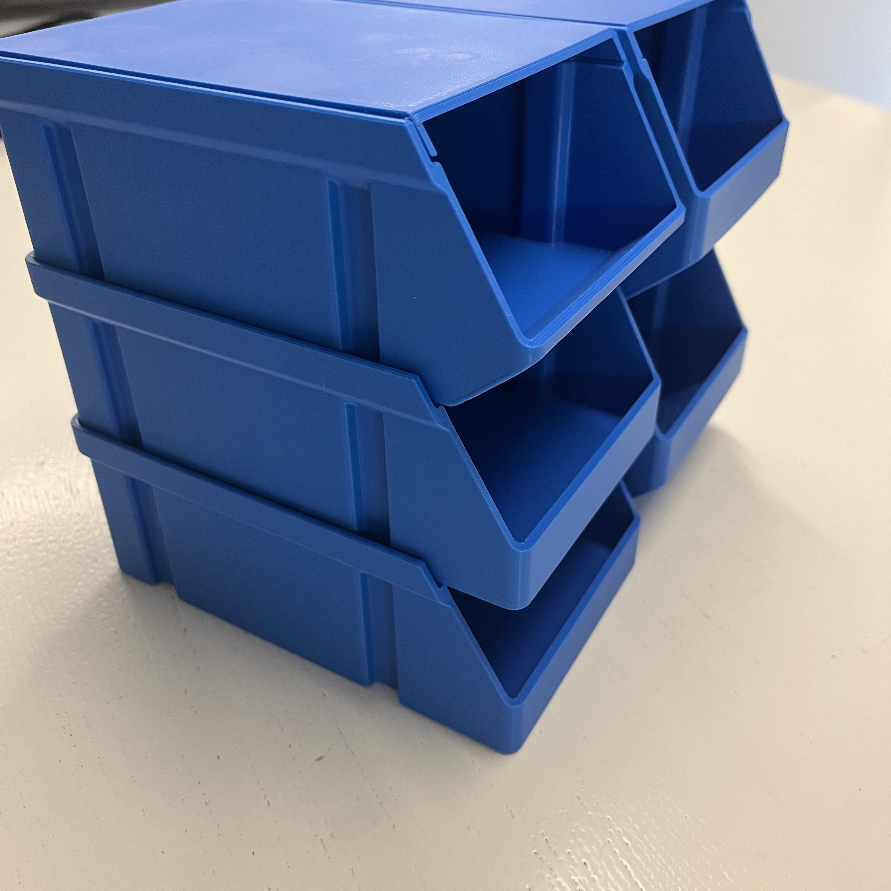 Stackable Boxes 3D model thumbnail