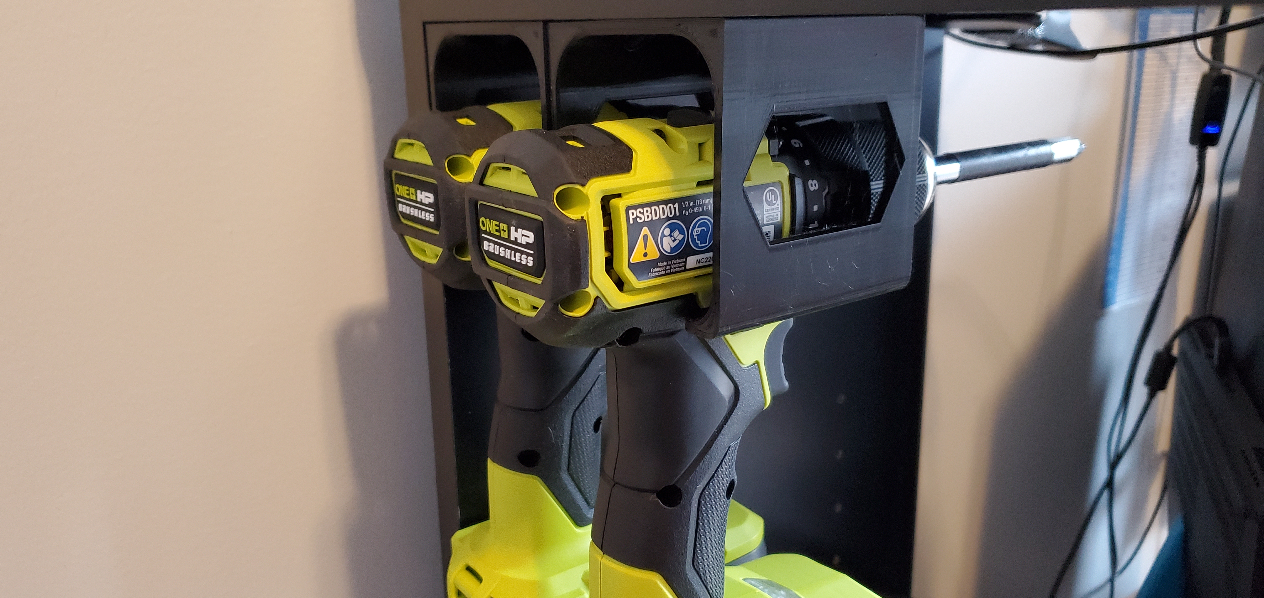 Ryobi Compact One+ Drill and Impact Driver holder