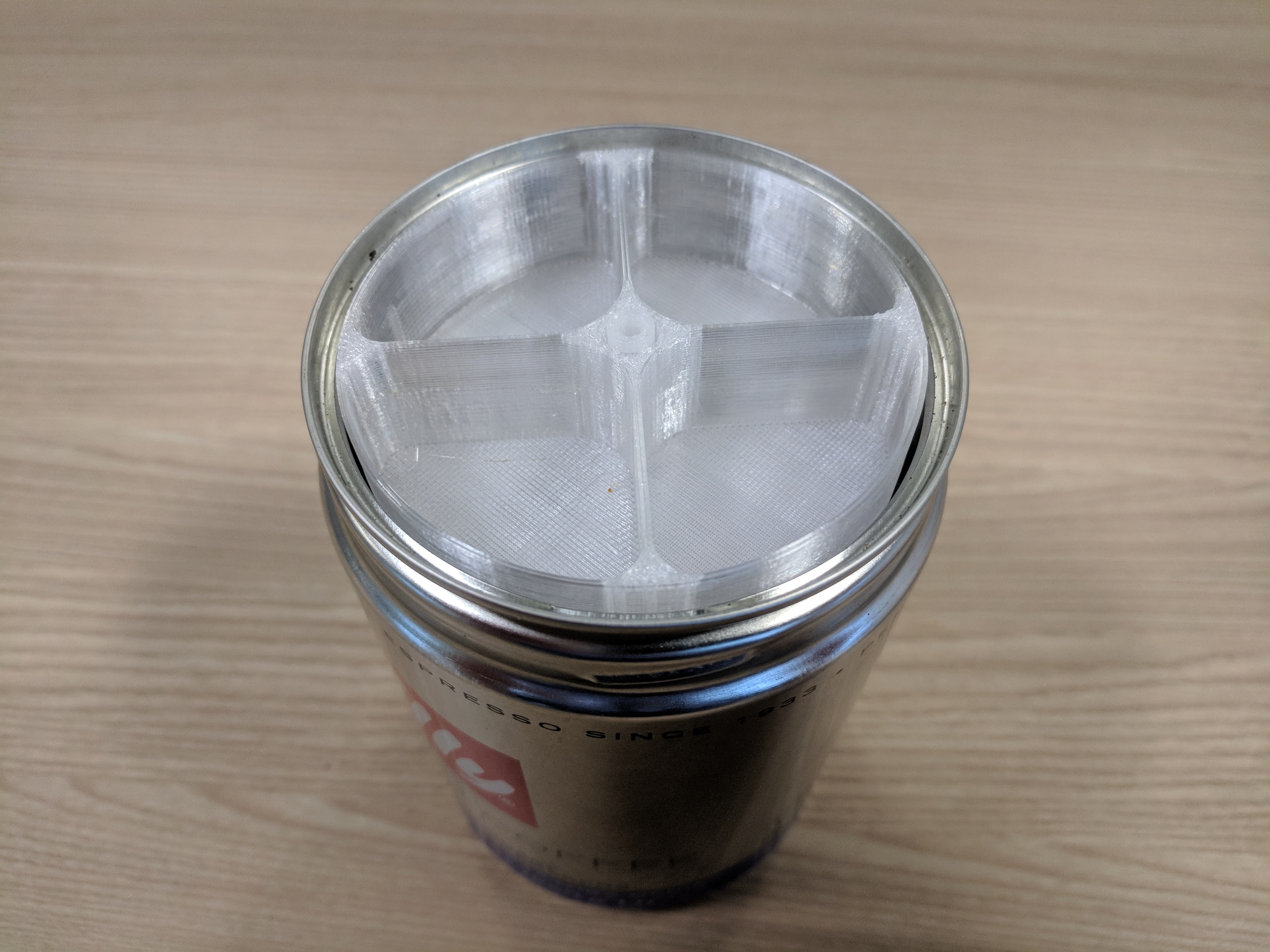 Miniatura 2 do modelo 3D Stackable Containers for Illy Coffee Cans