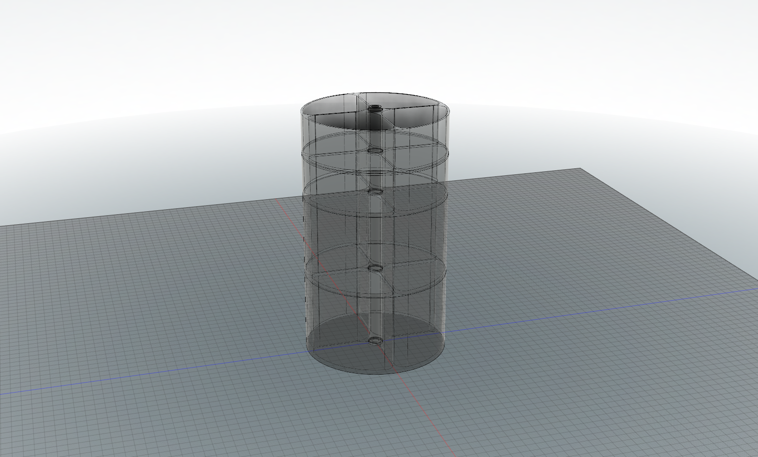 Miniatura 3 do modelo 3D Stackable Containers for Illy Coffee Cans