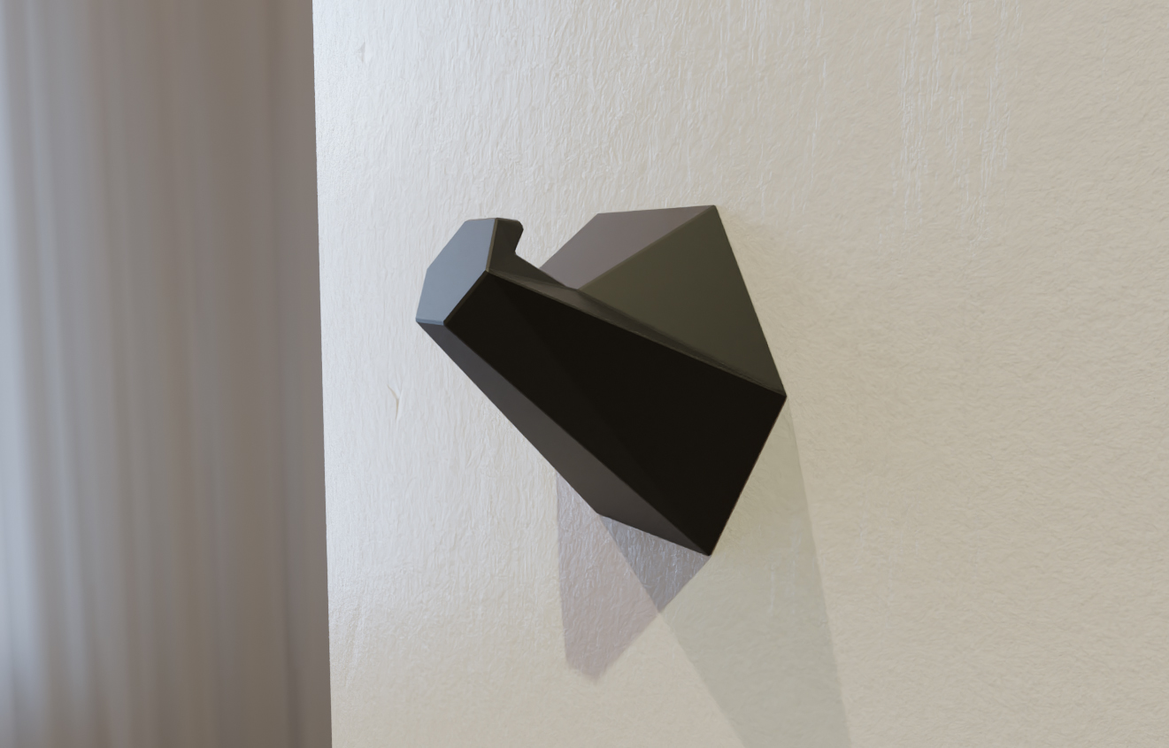 hexagonal wall hook