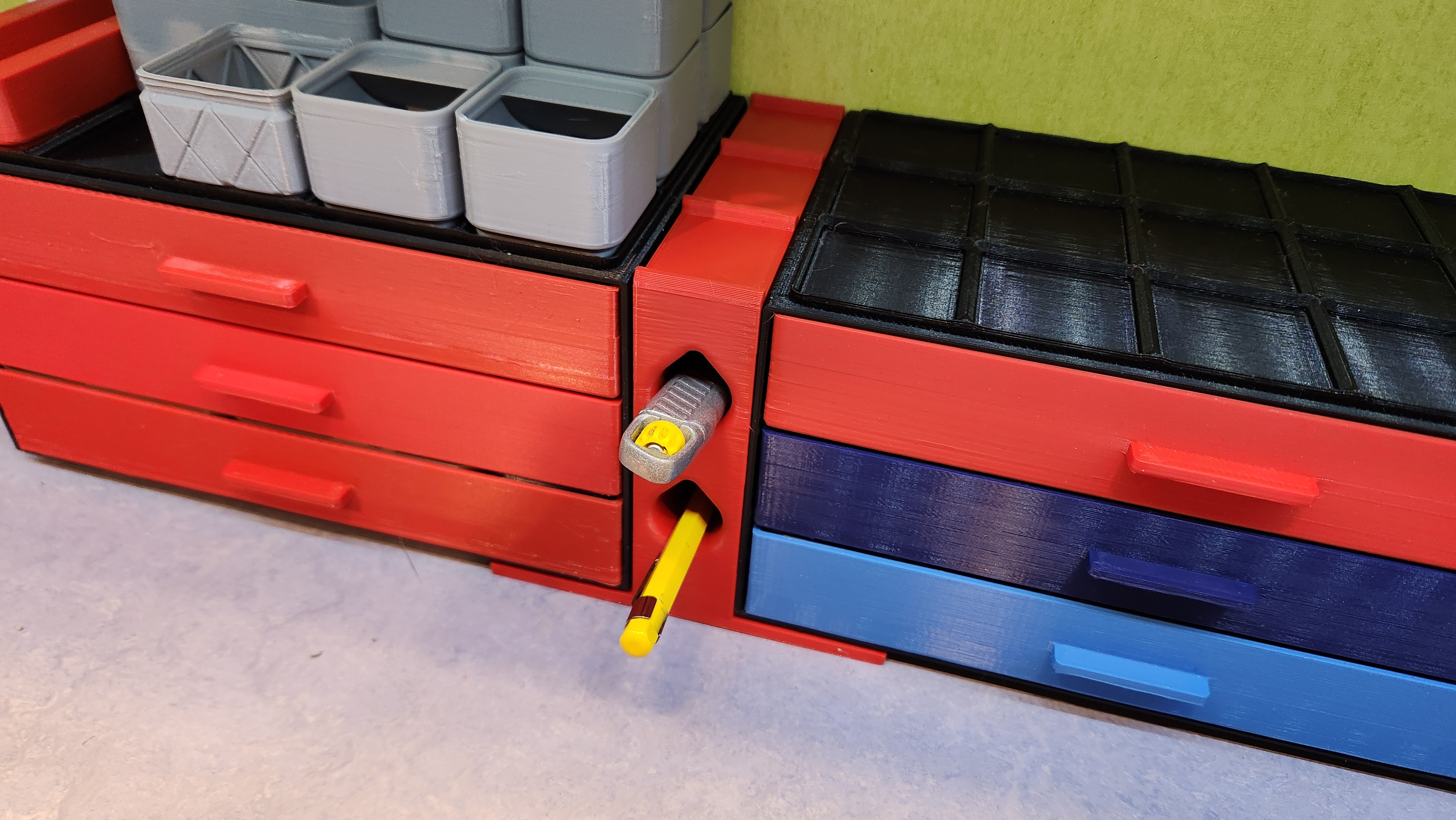Gridfinity Drawer Chest Spacer