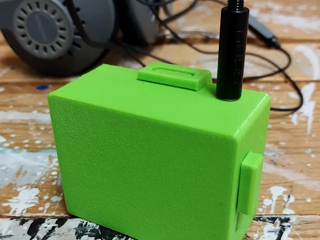Portable Bluetooth audio receiver (Disposable Vape Battery) / Tragbarer Bluetooth Audio Empfänger (Einweg Vape Akku)