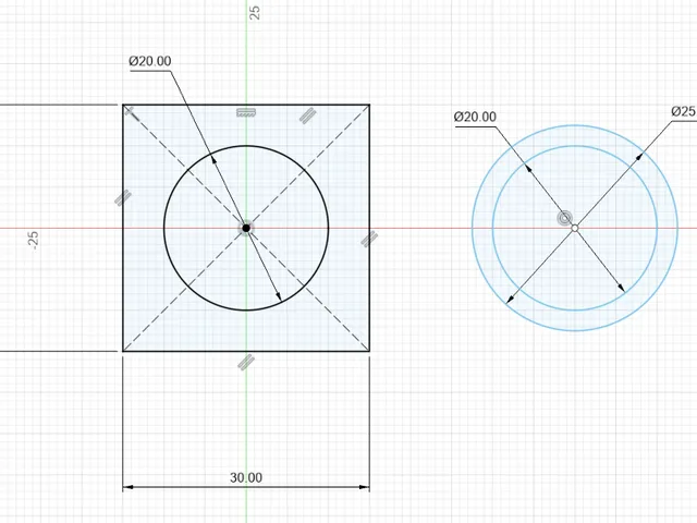 Horizontal hole expansion calibration