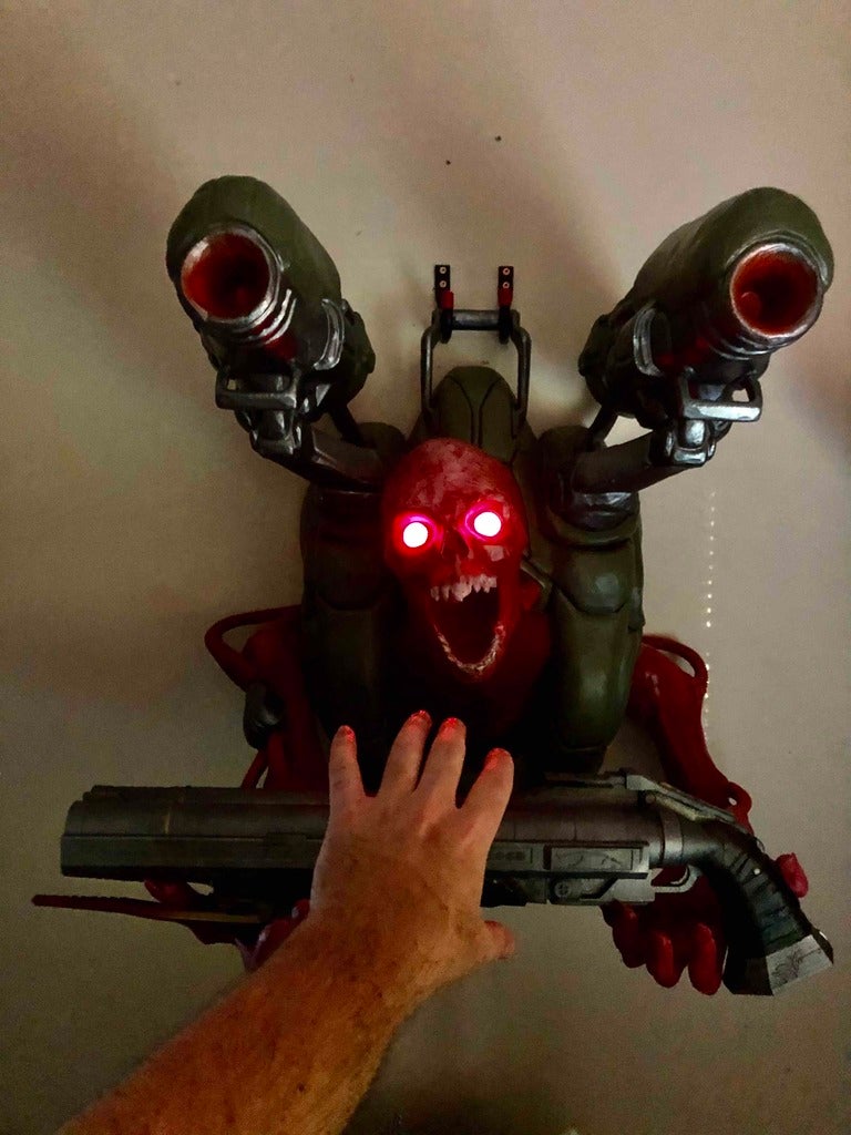 Doom Eternal Revenant Super Shotgun Stand