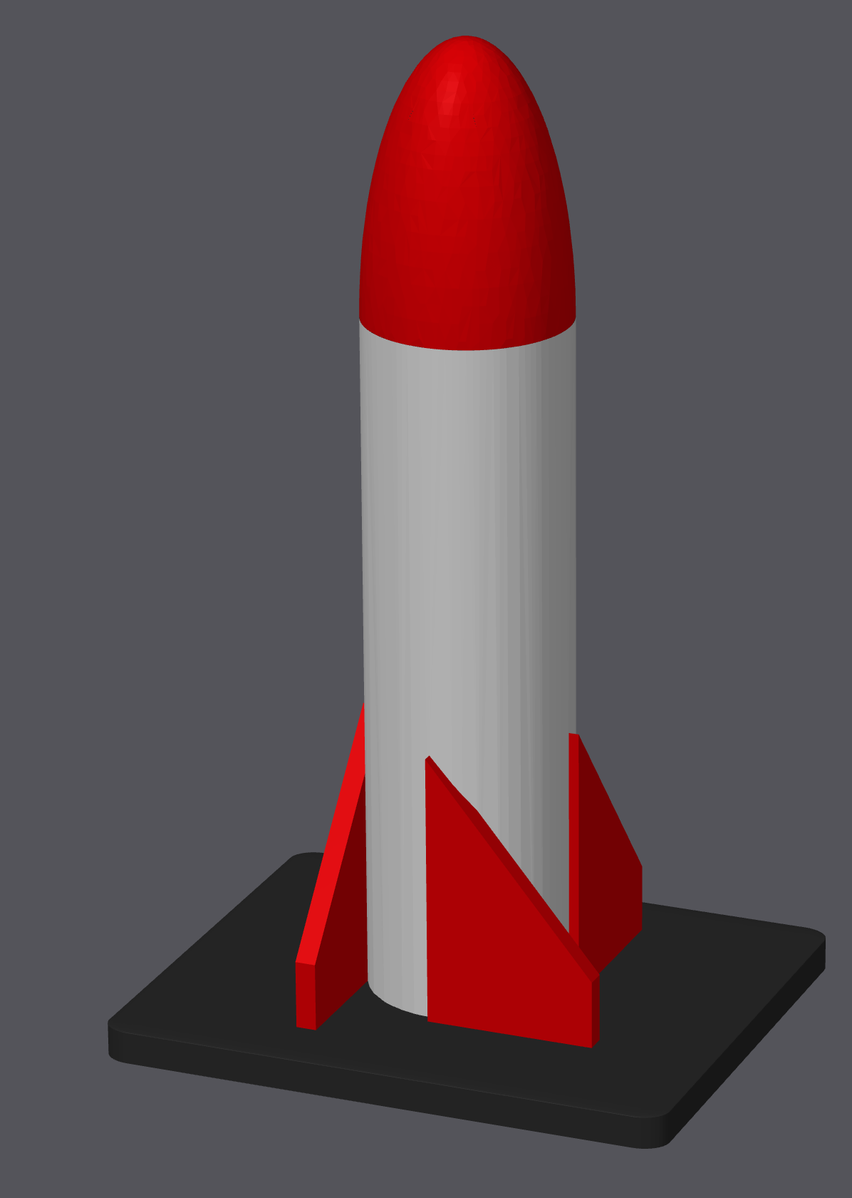 Desktop Model Rocket