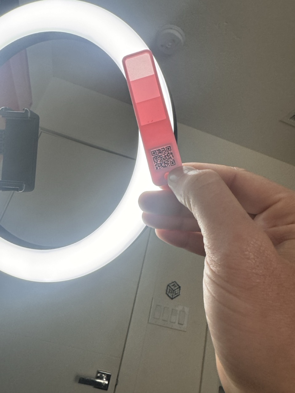 Filament Swatch with QR code by Project Print Lab | Download free STL