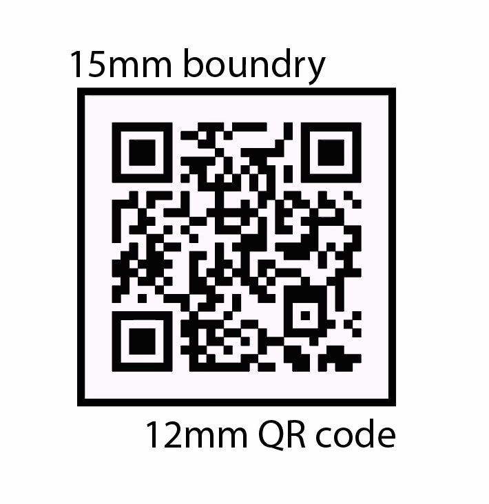 Miniatura 4 do modelo 3D Filament Swatch with QR code