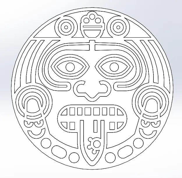 Tzolkin Mayan Calendar Center Piece by Starjun | Download free STL model | Printables.com tzolkin-mayan-calendar-center-piece-by-starjun-download-free-stl-model-printables-com