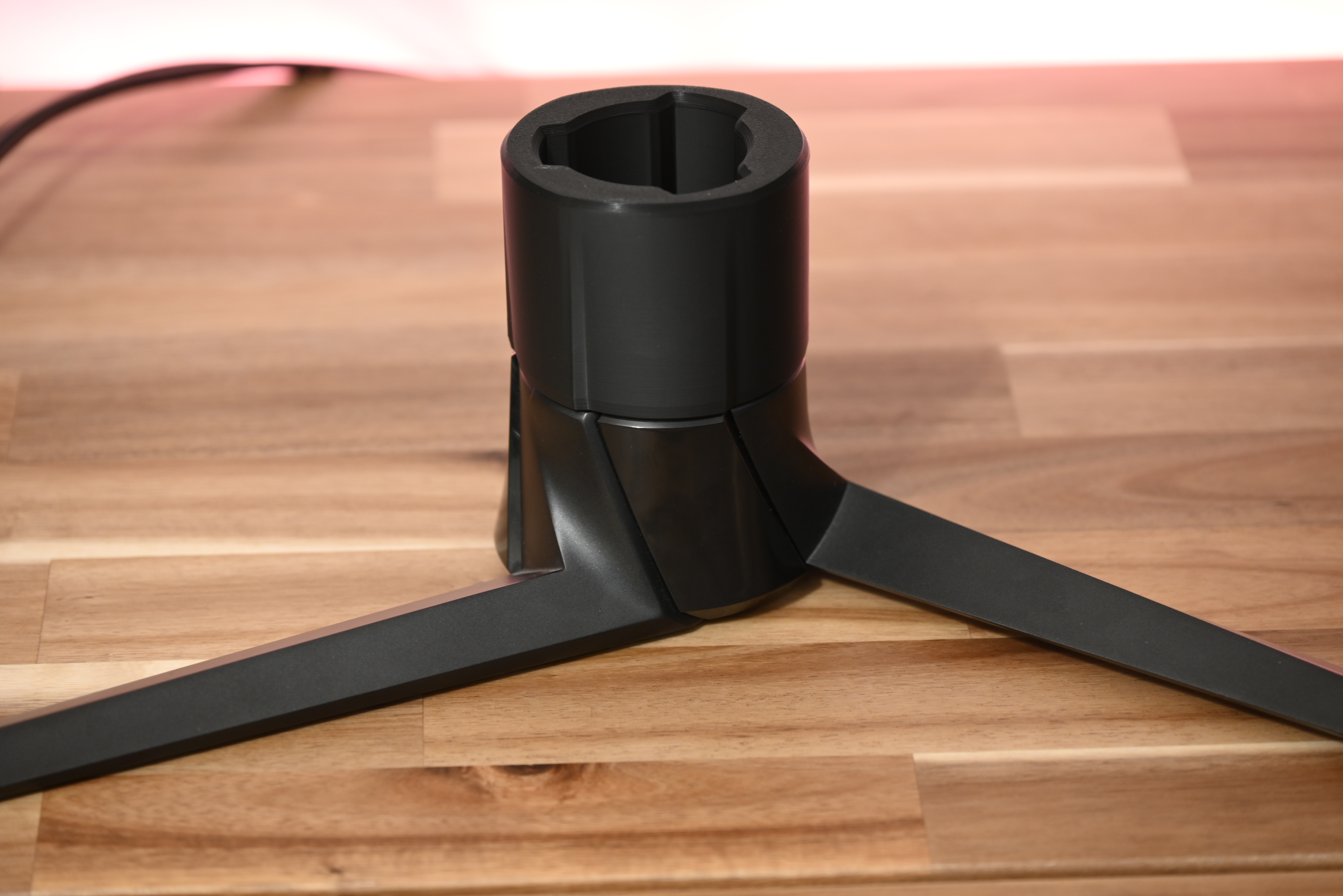Monitor raiser stand adapter for ROG PG