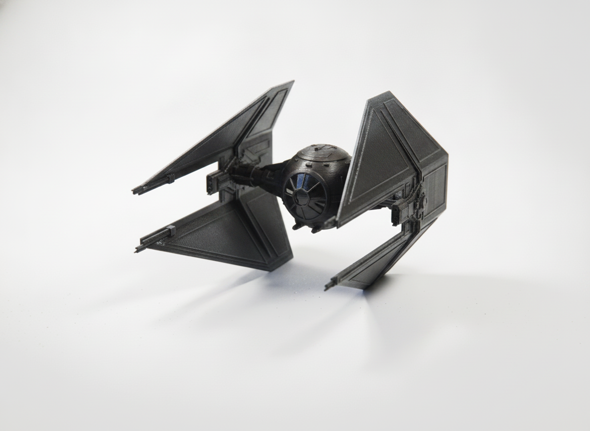 TIE Interceptor Starfighter Star Wars 3D Printable