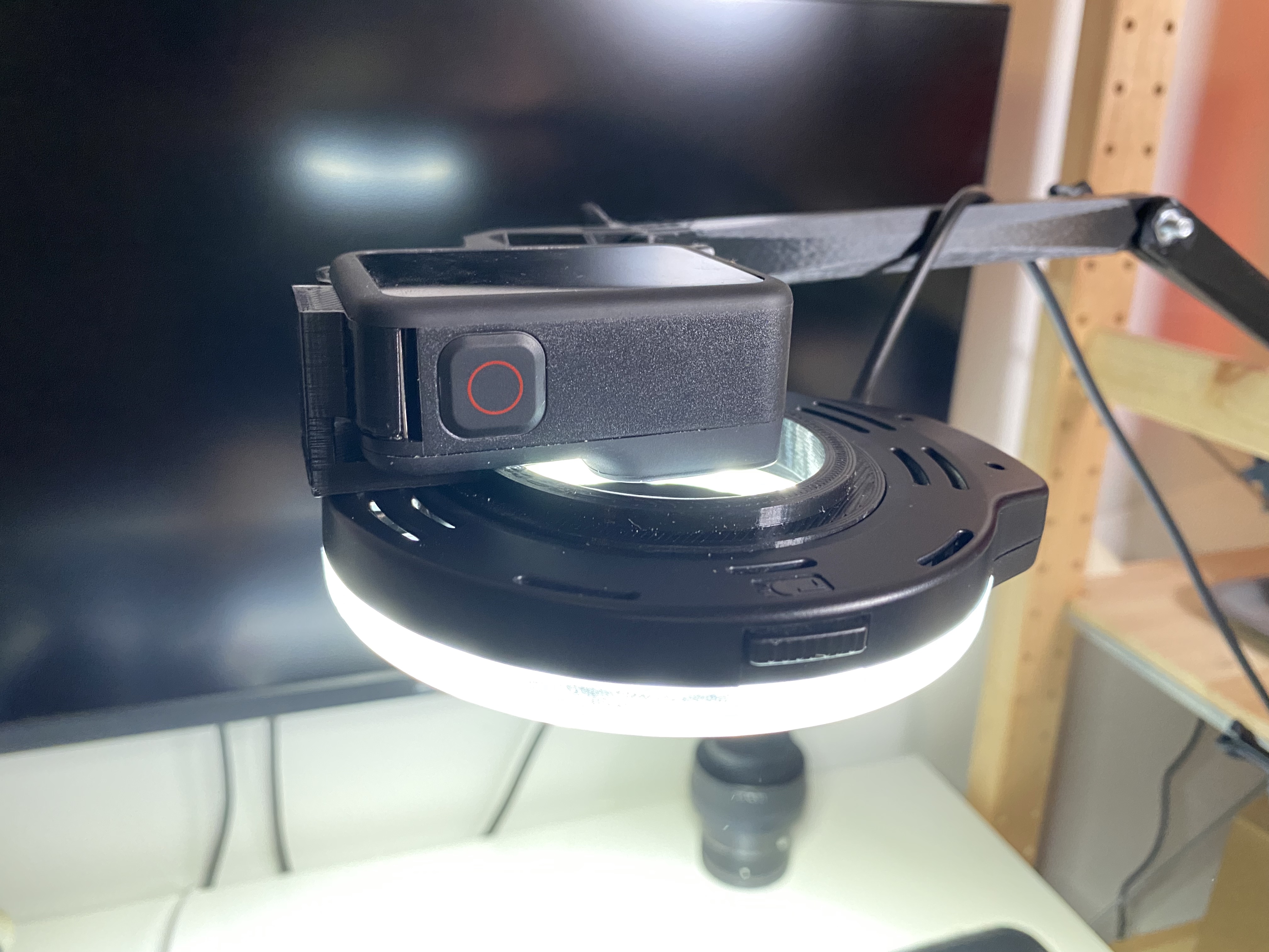 Meike FC-100 LED Macro Ring adapter for Gopro 8