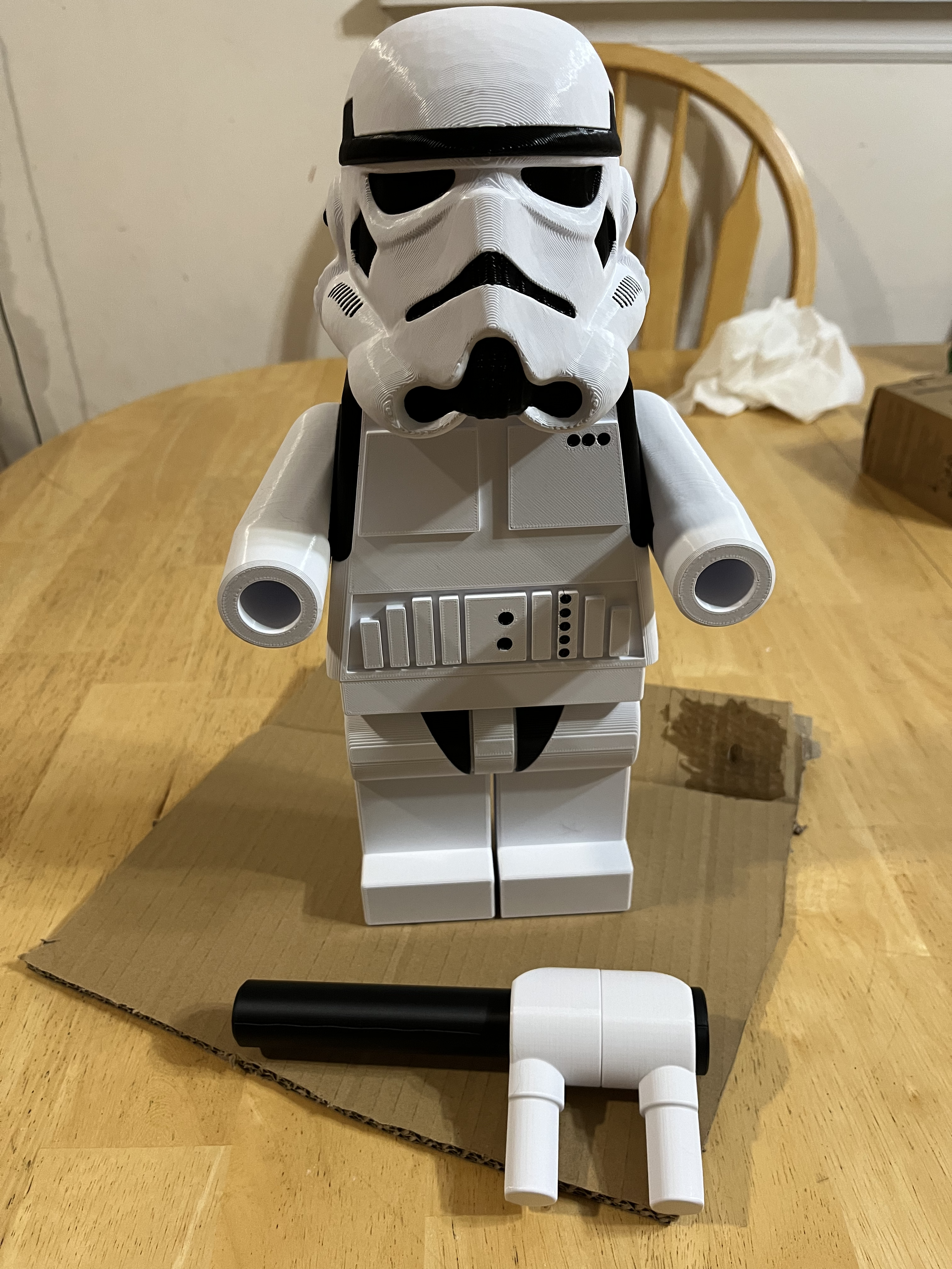 Stormtrooper Lego Toilet Paper Holder Remake