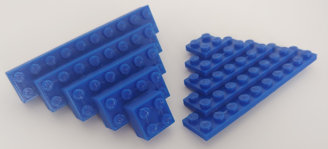 Print Bricks: more than 150 different shapes