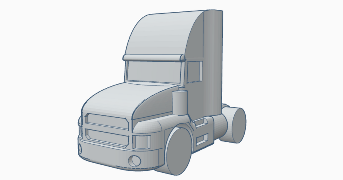 Mini Truck by Stamtrax | Download free STL model | Printables.com