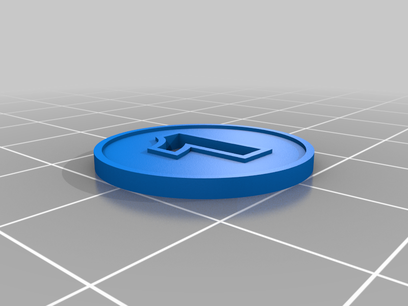 Basic Coins for Boardgames by Udo's 3D World | Download free STL model ...