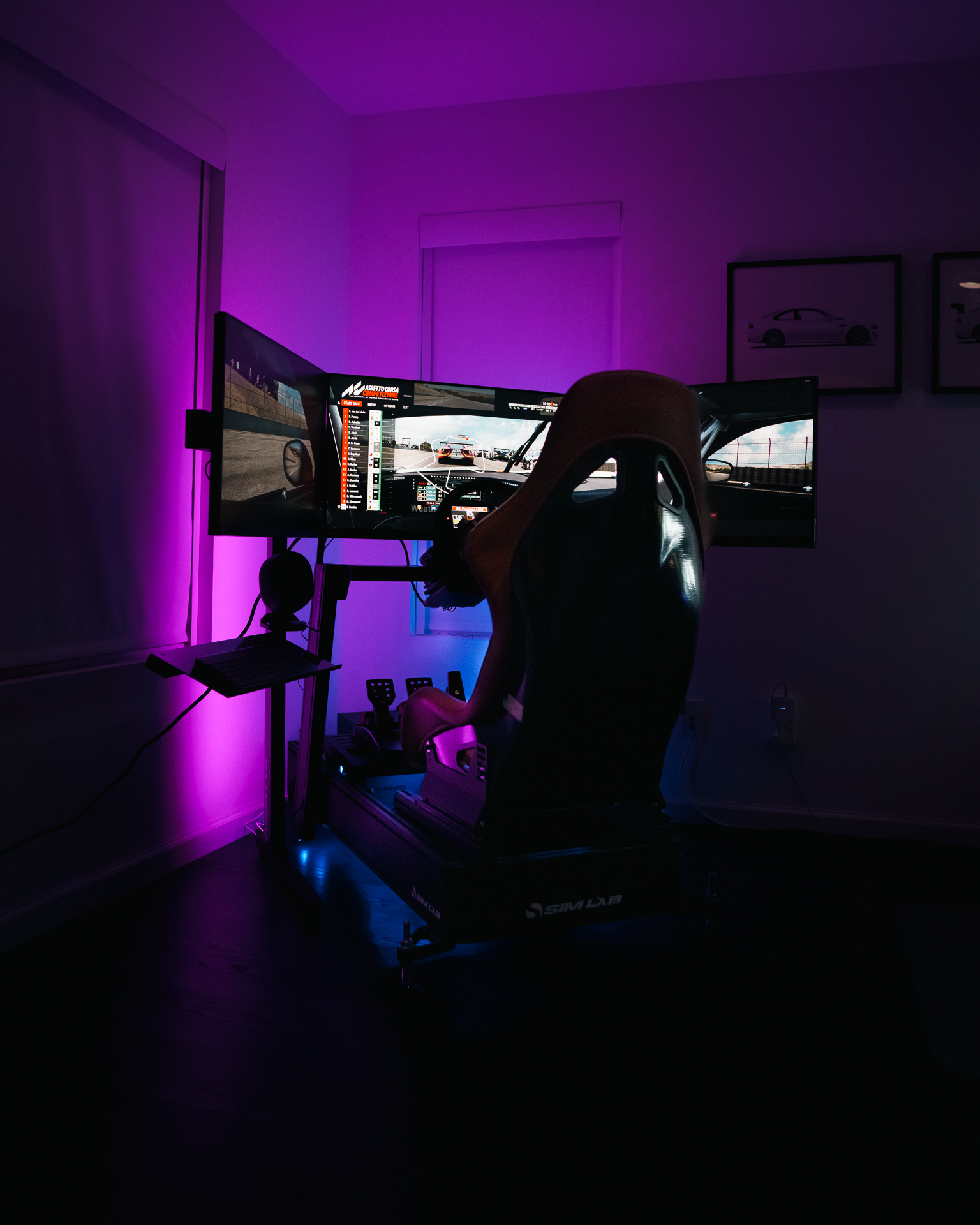 SteelSeries Arena Speaker Mount for Sim Racing Extrusion Frames by ...