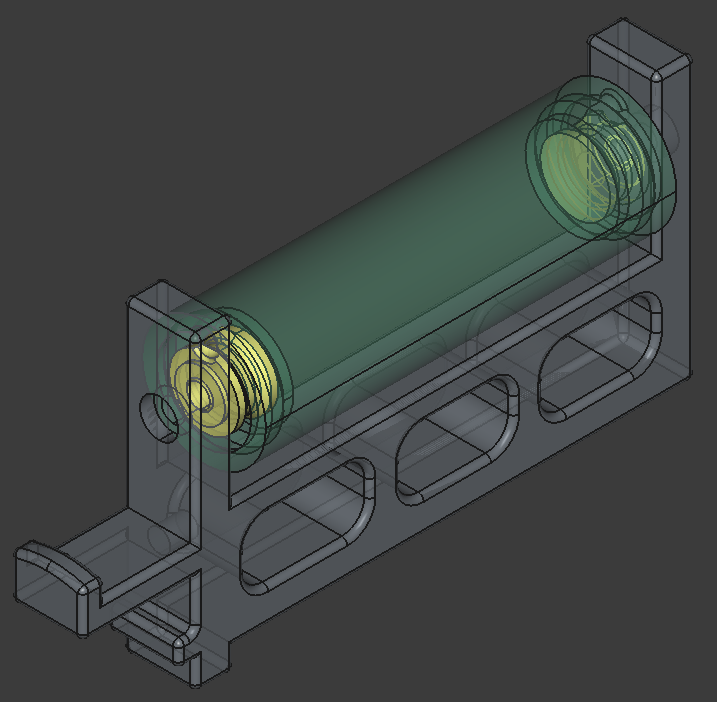 "You'll shoot your eye out!" Voron  filament spool holder