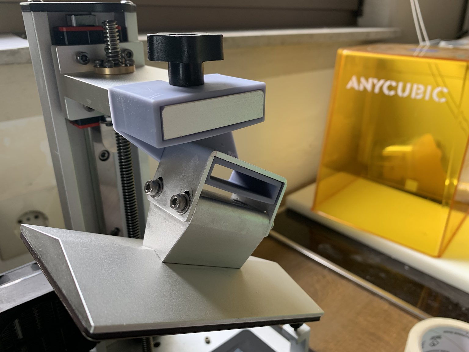 Anycubic Photon Mono tiltet build plate