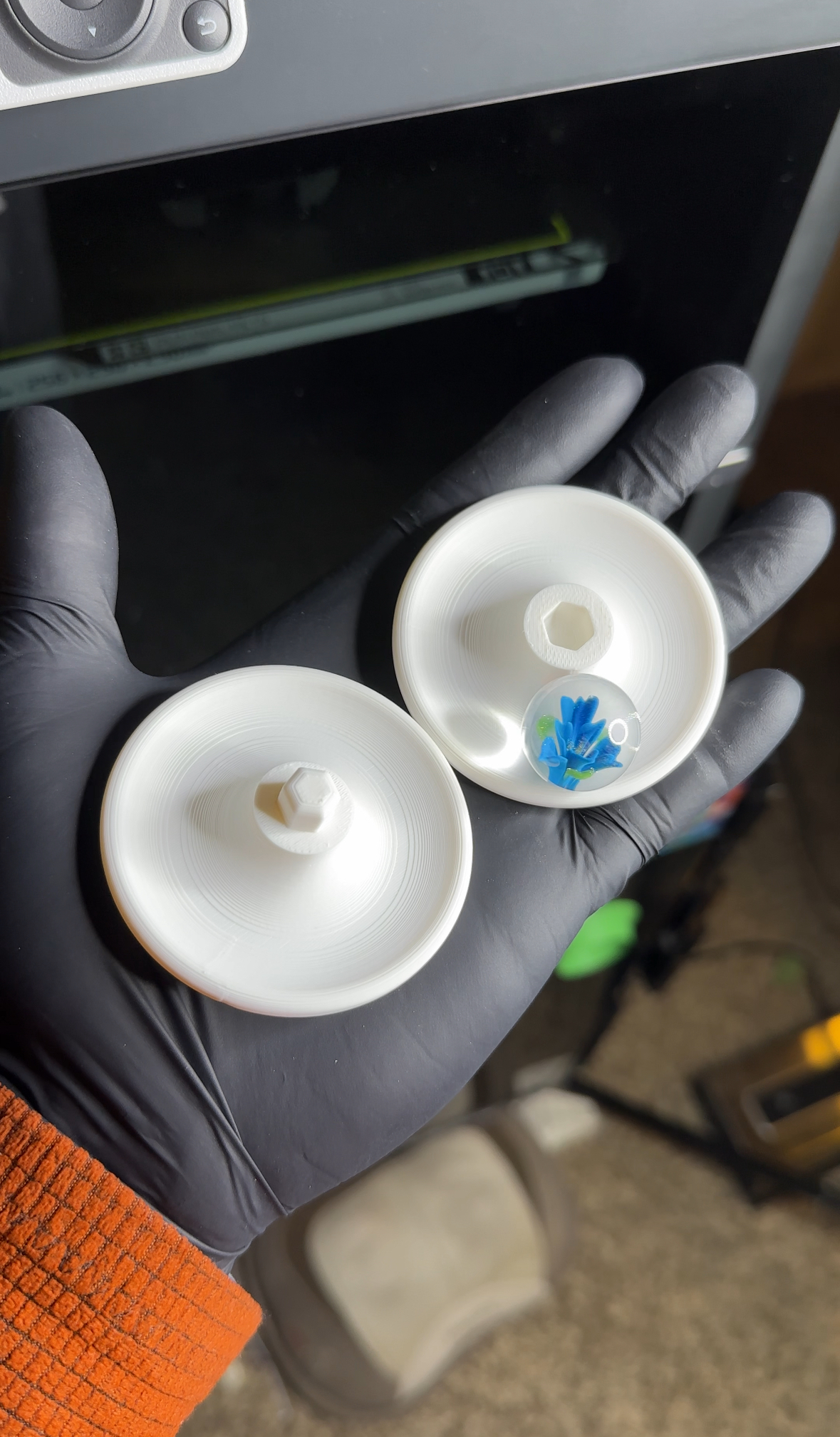 Miniatura 3 do modelo 3D Marble Fidget Spinner