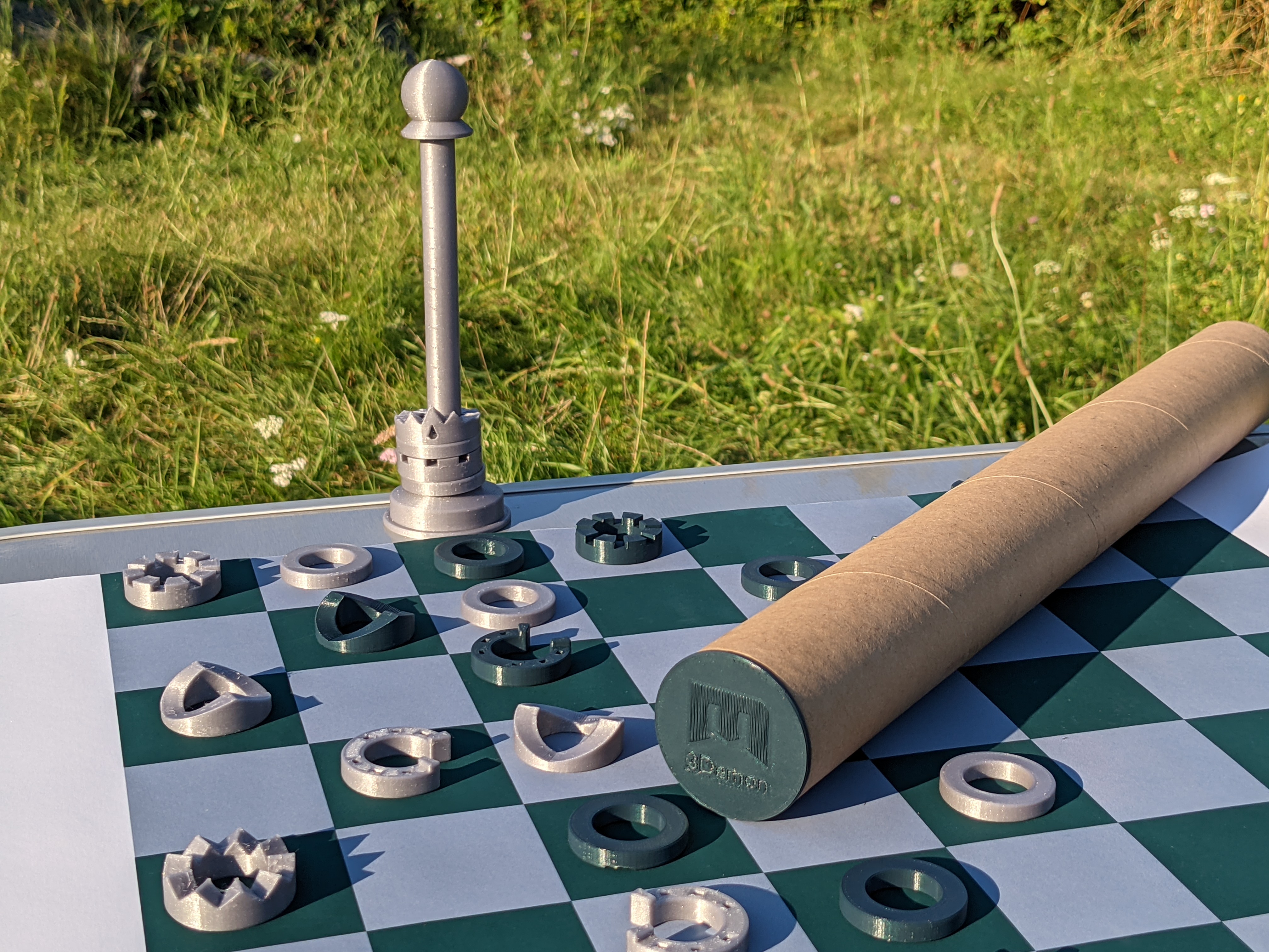 travel chess set 3d print