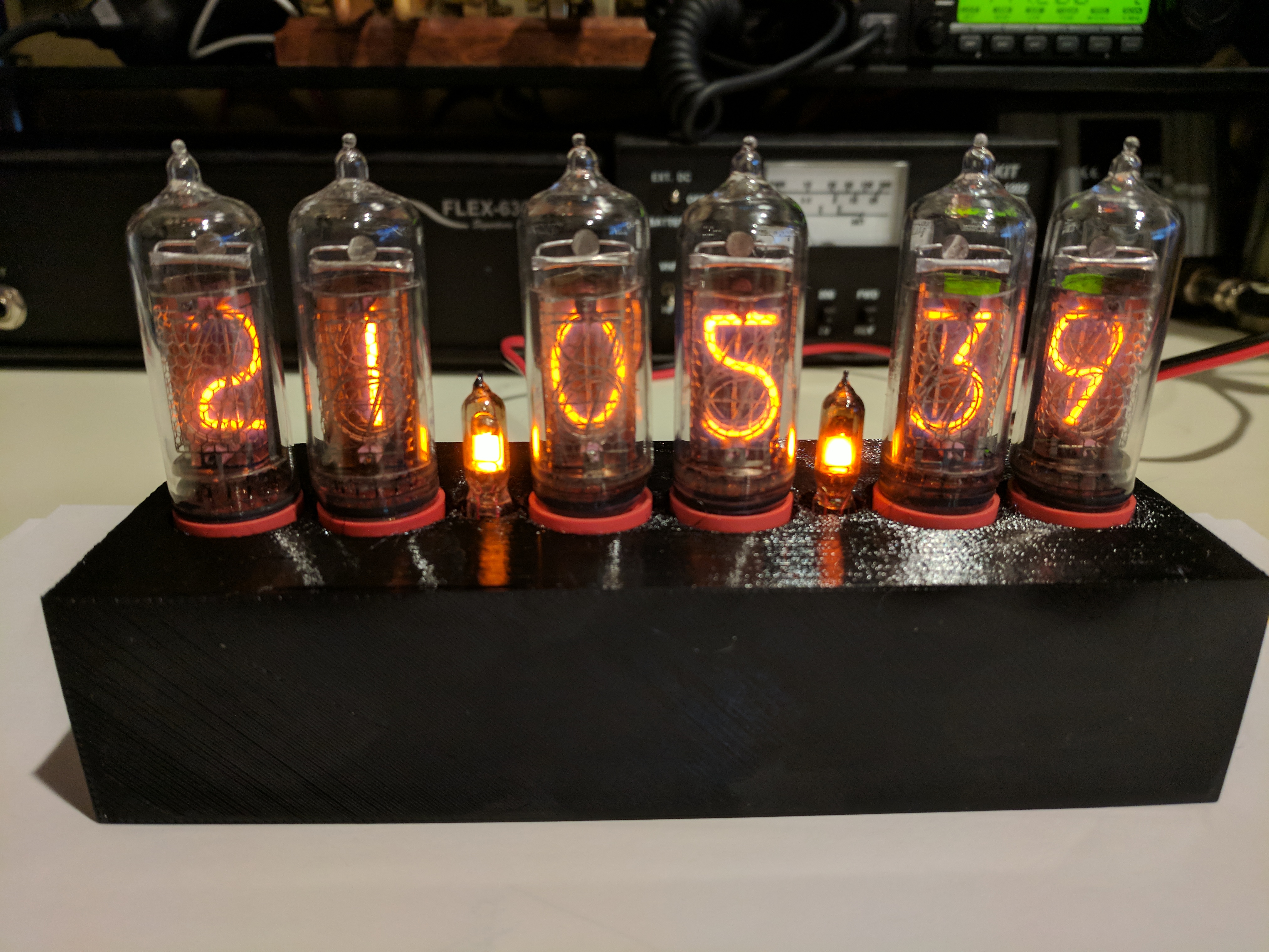 Simple Case for TubeHobby NCV2.1 Nixie Clock