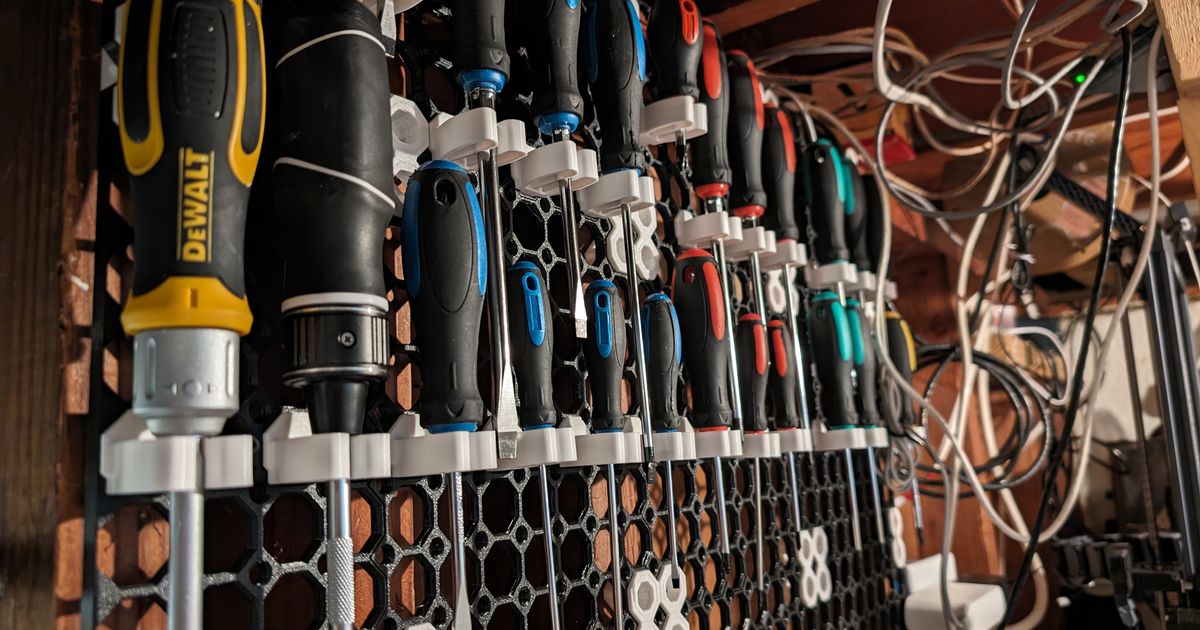 Screwdriver holder Multiboard Weight Bearing by Stranula Download