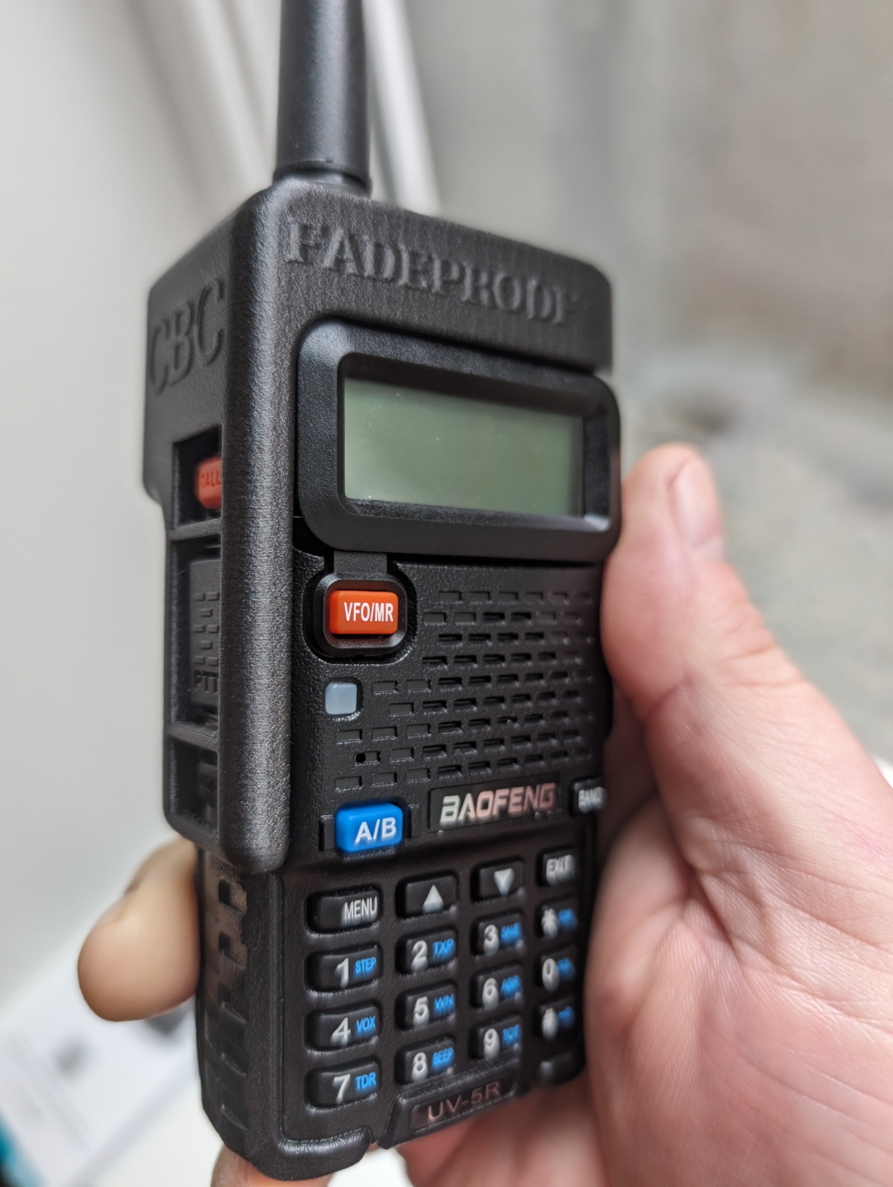 Baofeng UV-5R Button and Volume Cover/Case