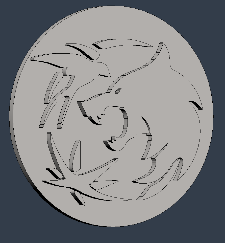 witcher medallion