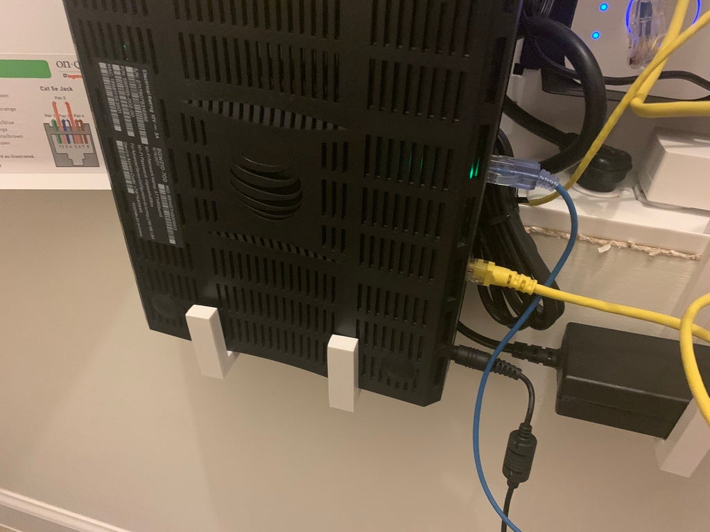 AT&T Gateway Holder by Chris Ondrovic | Download free STL model ...