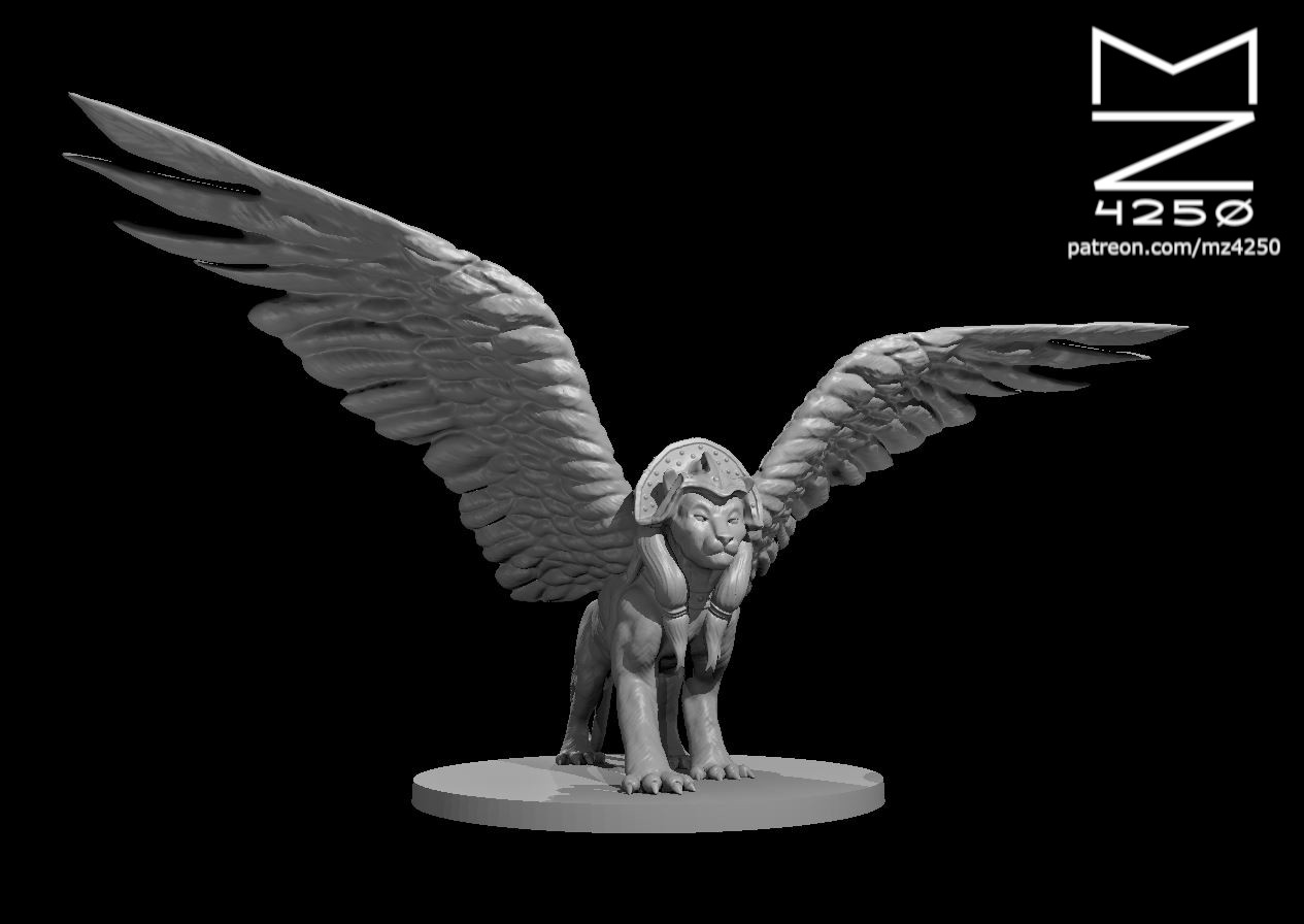 Sphinxes Updated by MZ4250 | Download free STL model | Printables.com