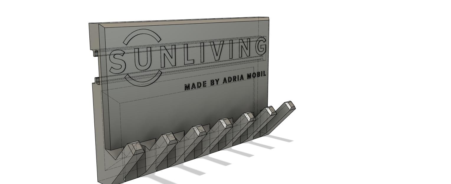 Sun living hanger for door multifit
