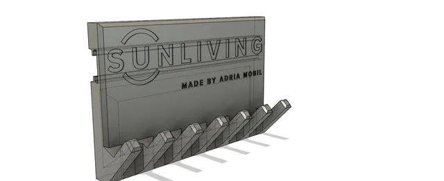 Sun living hanger for door multifit